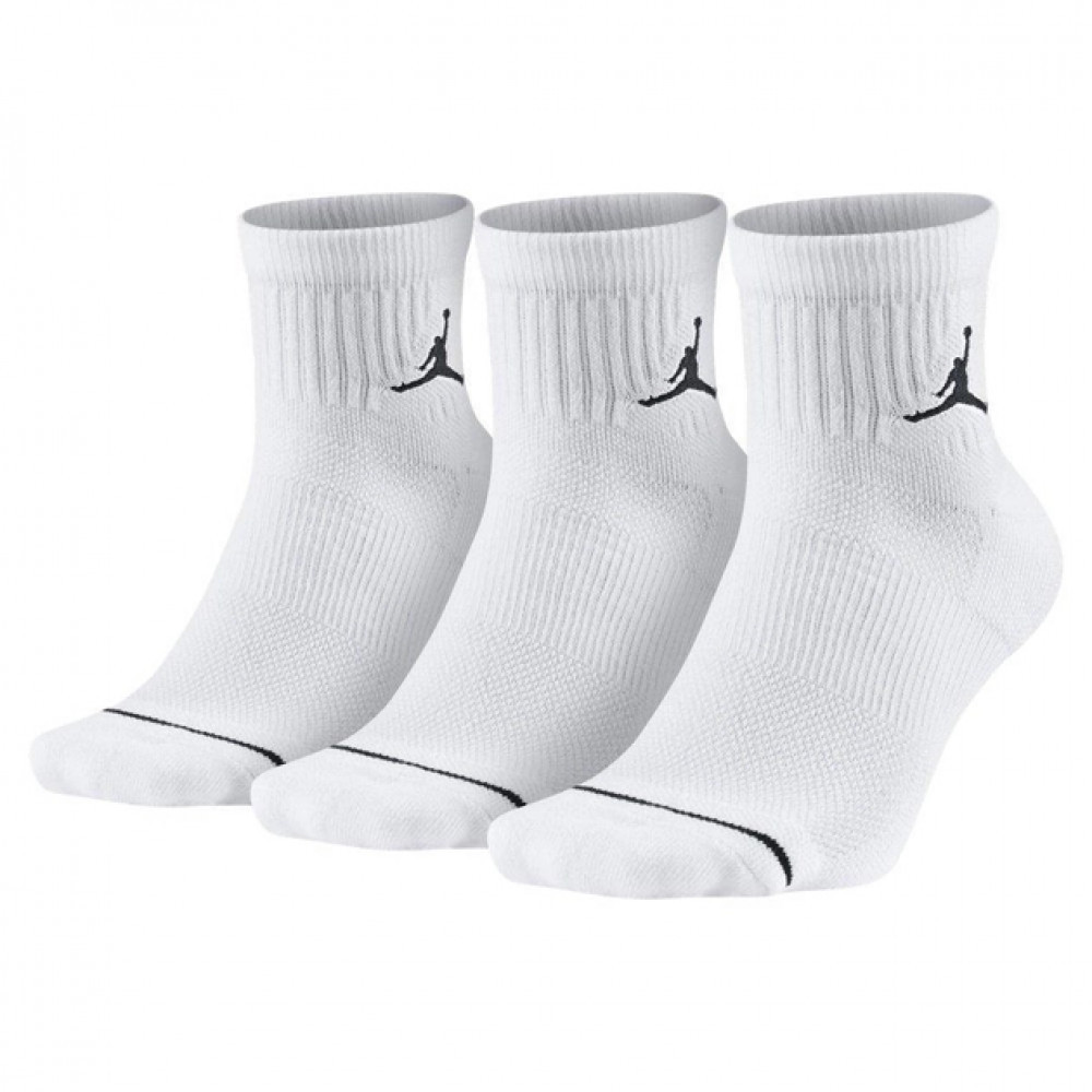 Шкарпетки JORDAN U J ED CUSH POLY ANKLE 3PR 144 DX9655-100