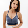 Топ Nike W NK INDY BRA V-NECK CZ4456-491