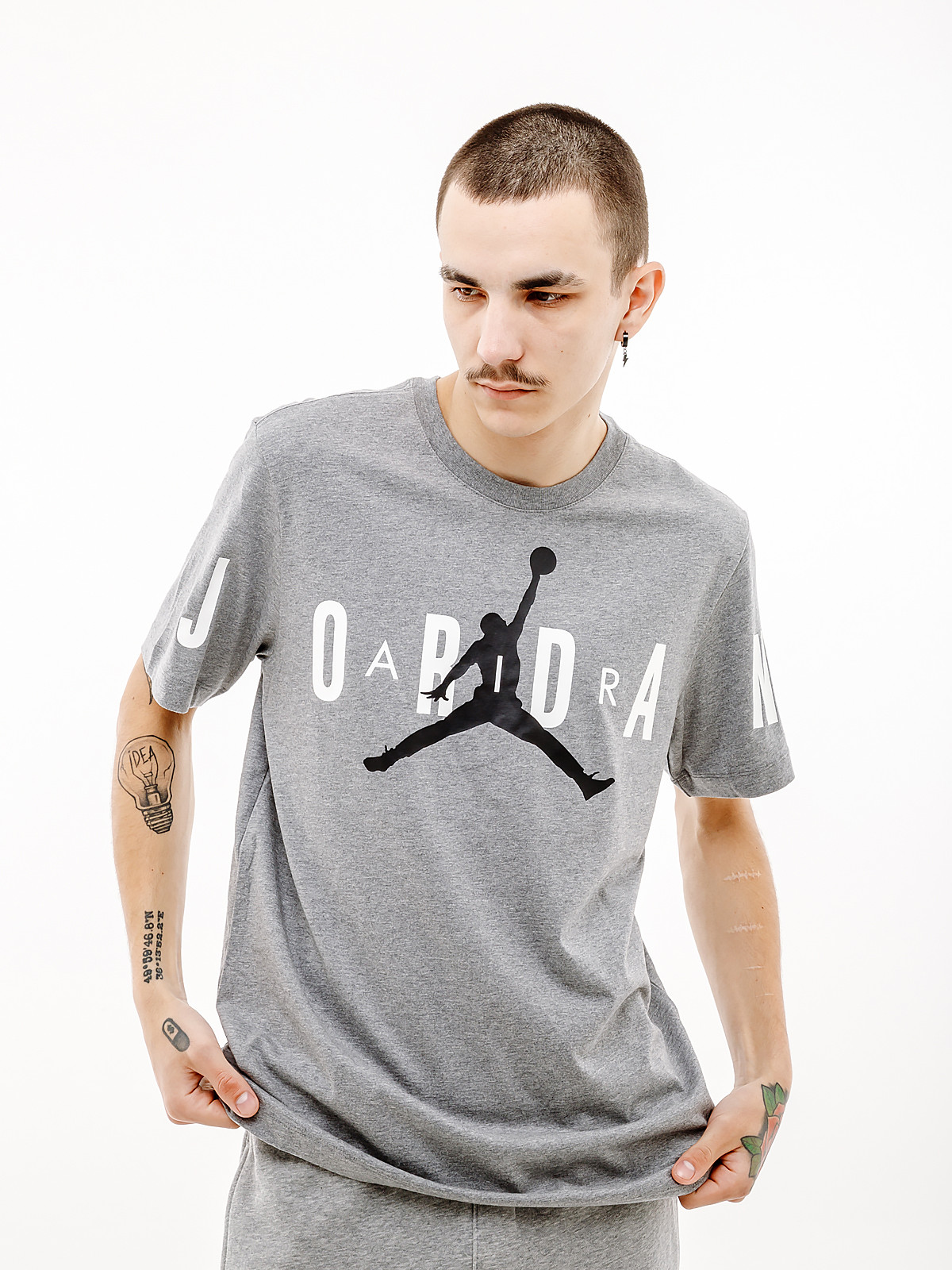 Футболка JORDAN M J JD AIR STRETCH SS CREW DV1445-091 1 1 4