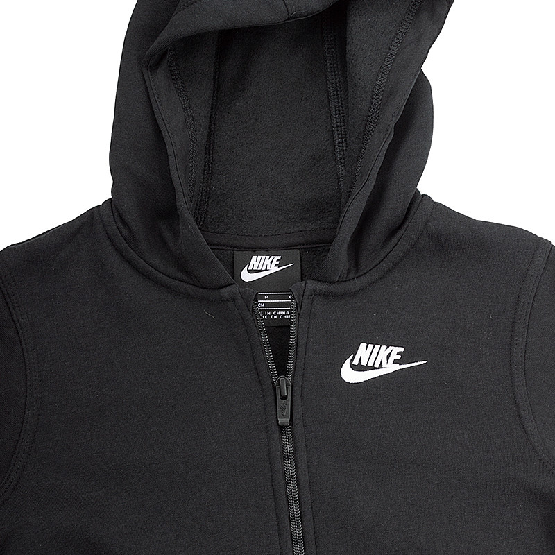 Кофта Nike B NSW HOODIE FZ CLUB BV3699-010