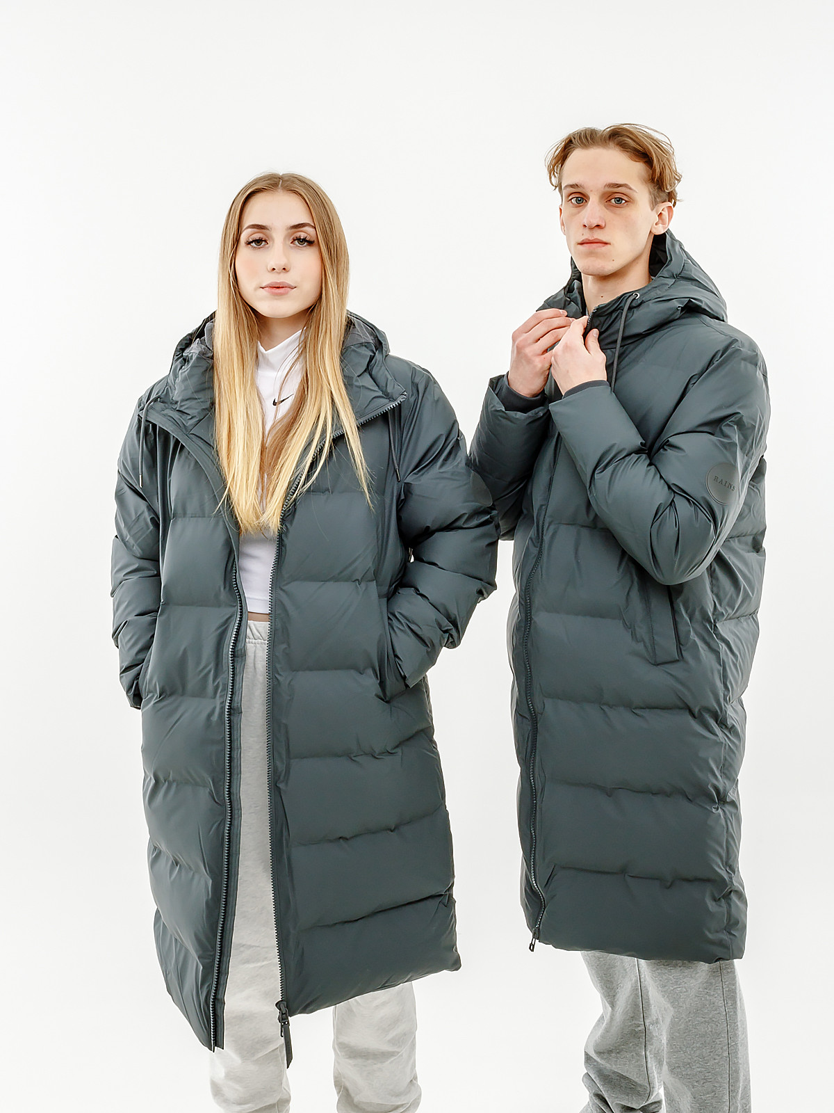 Куртка Rains Jackets 1507-Slate 1