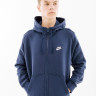 Кофта Nike CLUB HOODIE FZ BB BV2645-410 3