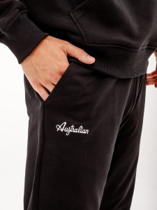 Штани AUSTRALIAN ESSENTIAL FLEECE PANTS RIB BOTTOM LSUPA0010-003 6