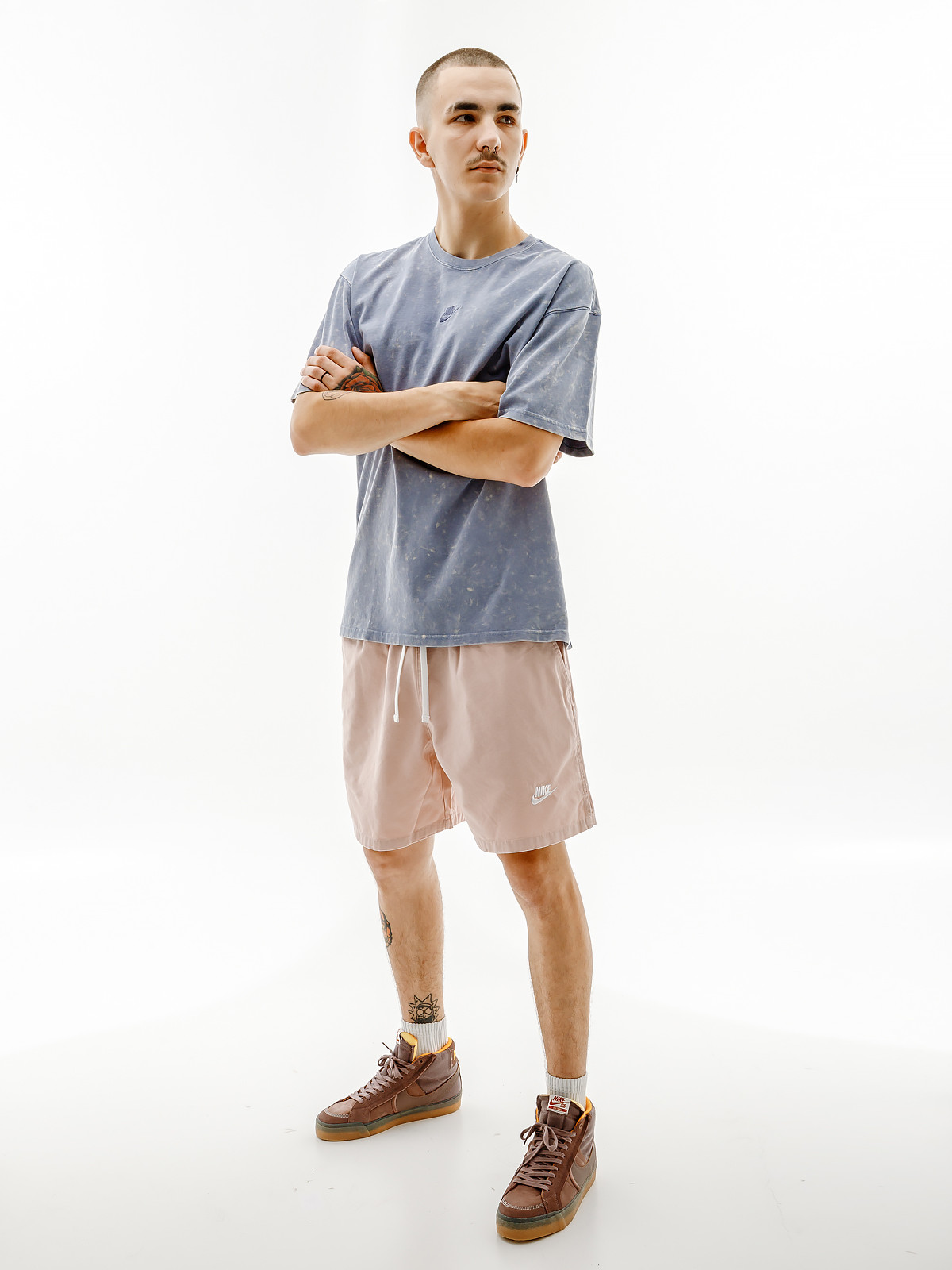 Шорти Nike M NK CLUB+ WVN FLOW SHORT WASH DX0619-601