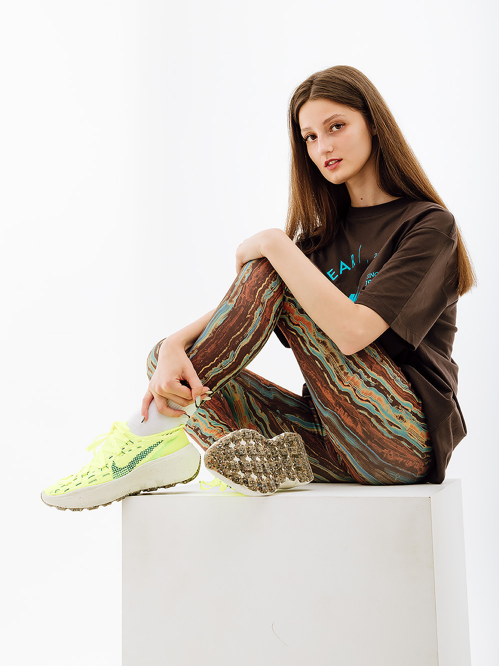 Лосини Nike W NY DF HR 7/8 TGHT NV+ DX1561-227