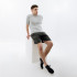 Шорти New Balance Heathertech Knit MS21073BKH 1 1 4