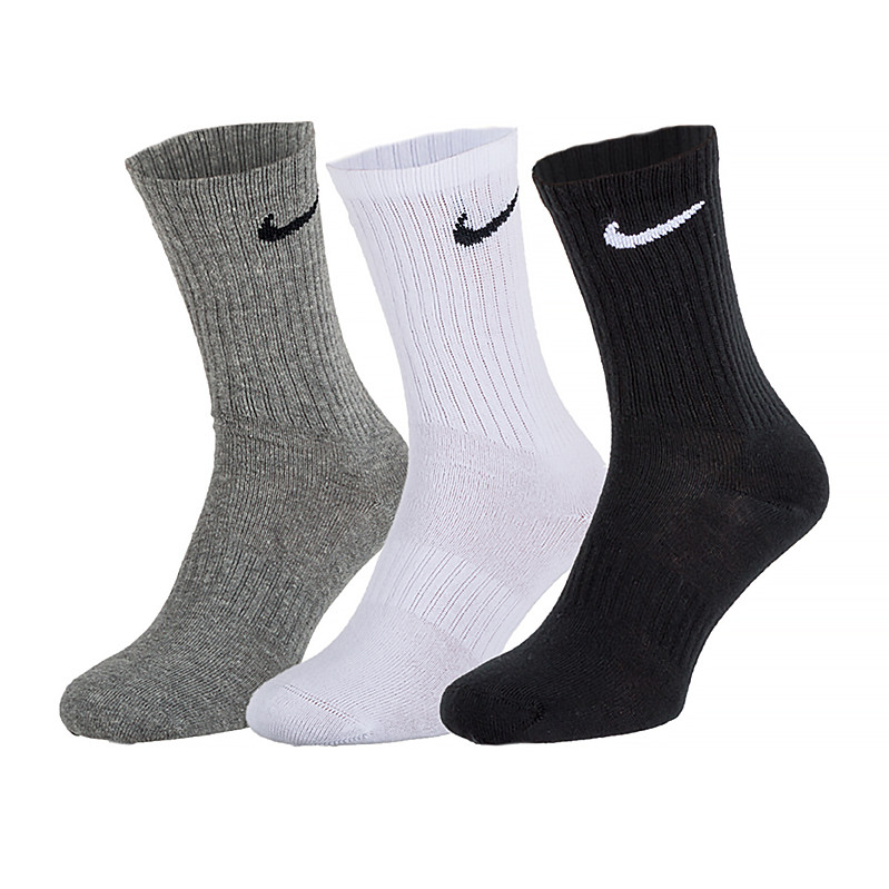 Шкарпетки Nike U NK EVERYDAY LTWT CREW 3PR SX7676-964