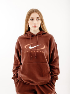 Толстовка Nike NS FLC OS PO HD SWSH FN7698-227