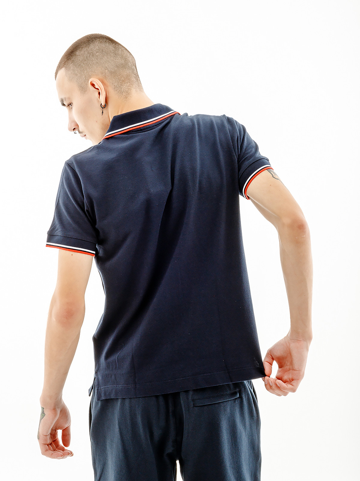 Футболка поло AUSTRALIAN 2-STRIPE PIQUE' POLO S-FIT LSUPO0004-200C
