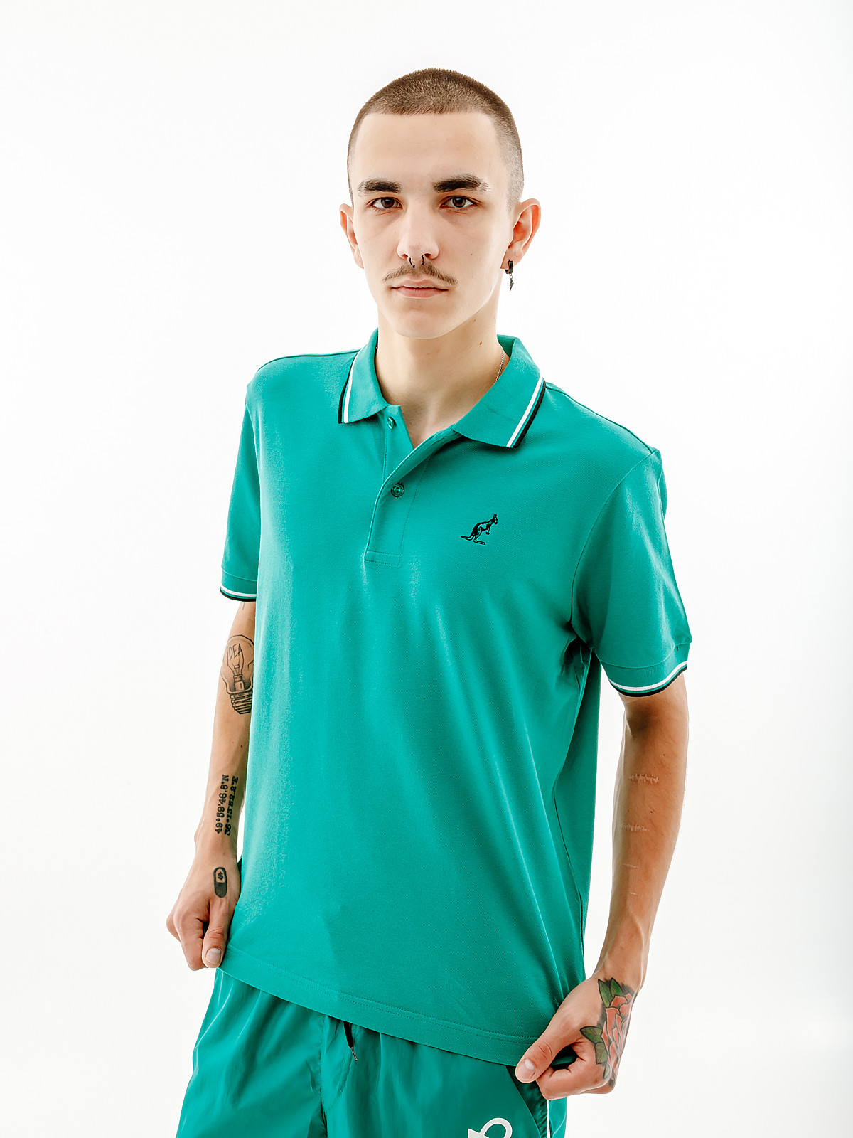 Футболка поло AUSTRALIAN 2-STRIPE PIQUE' POLO - R-FIT LSUPO0005-913 1 4