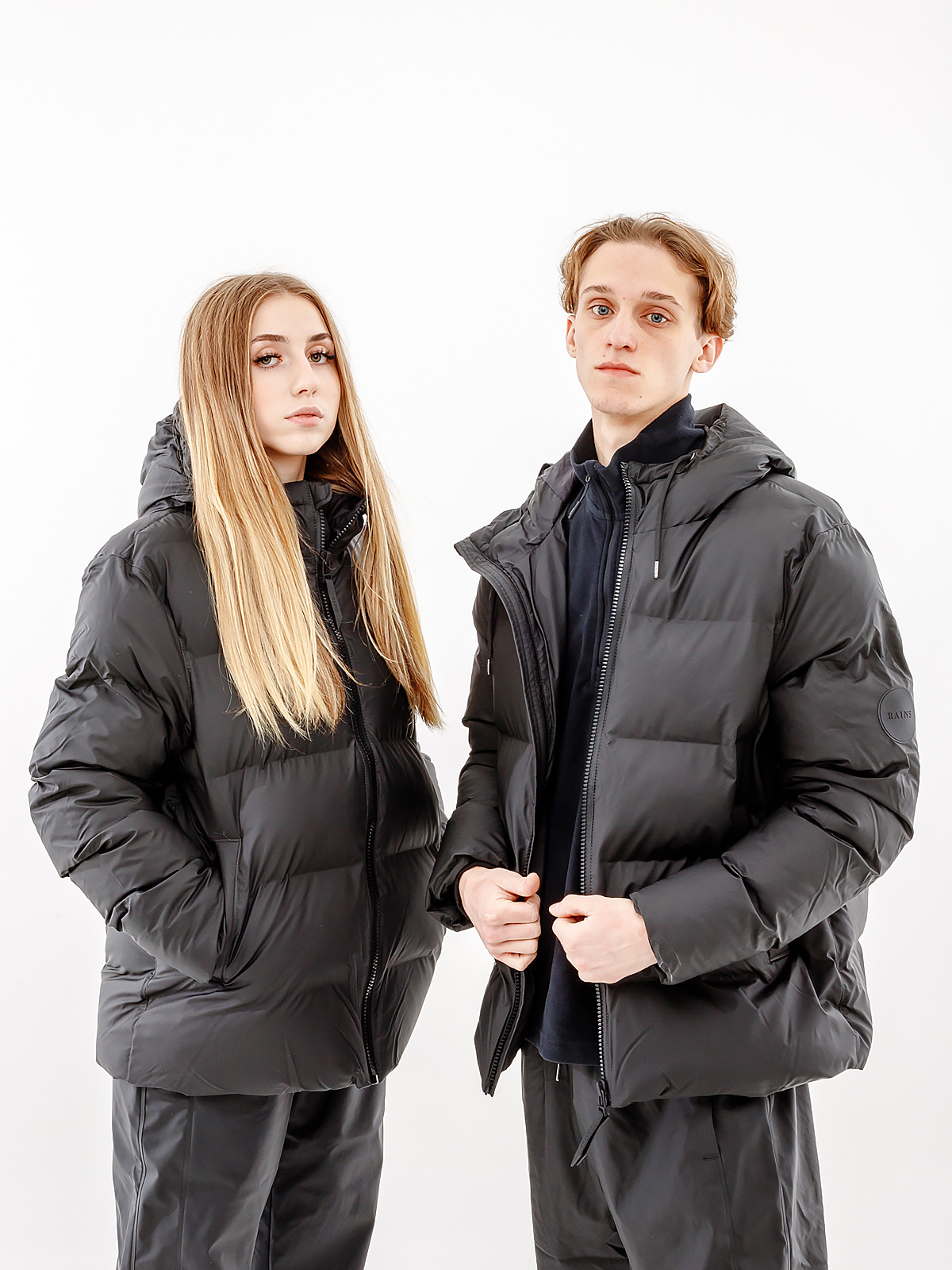 Куртка Rains Jackets 1506-Black