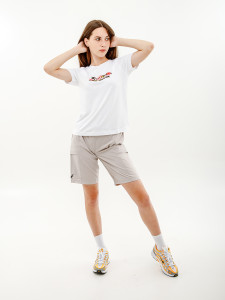 Футболка AUSTRALIAN LOGO FLOWERS TEE JERSEY V LSDTS0027-002