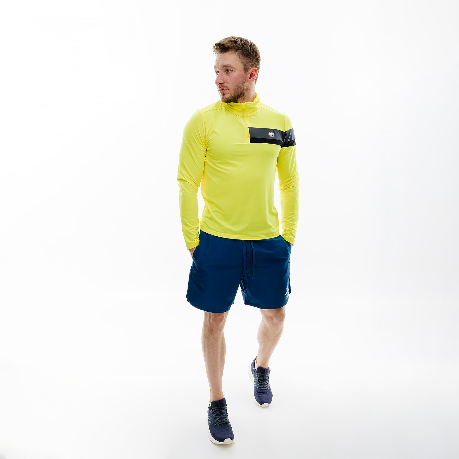 Кофта New Balance Accelerate Half Zip MT23227CSN 1 1