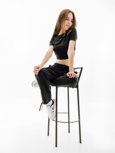 Футболка Nike W NSW TEE ESSNTL SLIM CRP LBR FB2873-010