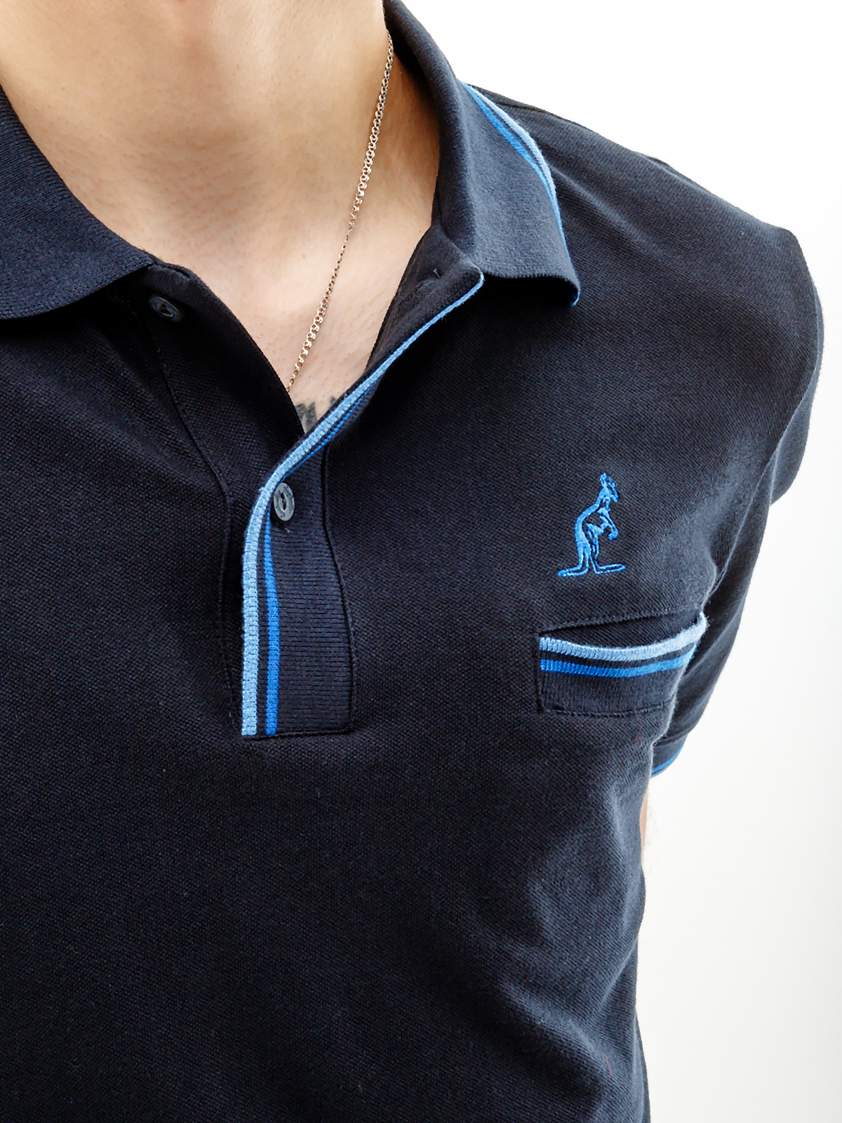 Футболка поло AUSTRALIAN CLASSY PIQUE' POLO R- FIT LSUPO0008-200A 1 4
