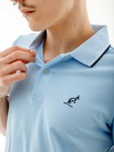 Футболка поло AUSTRALIAN 2-STRIPE PIQUE' POLO S-FIT LSUPO0004-440