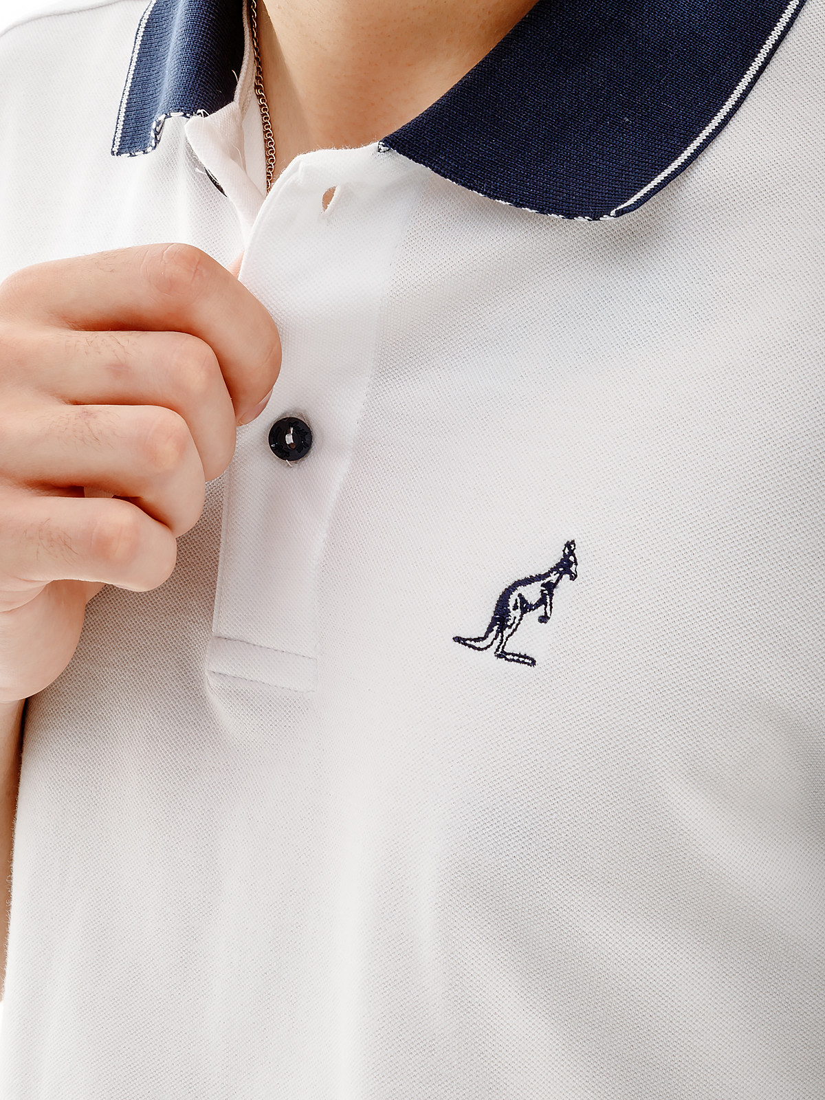 Футболка поло AUSTRALIAN LINES POLO PIQUE' EL R-FIT LSUPO0010-002 1 4