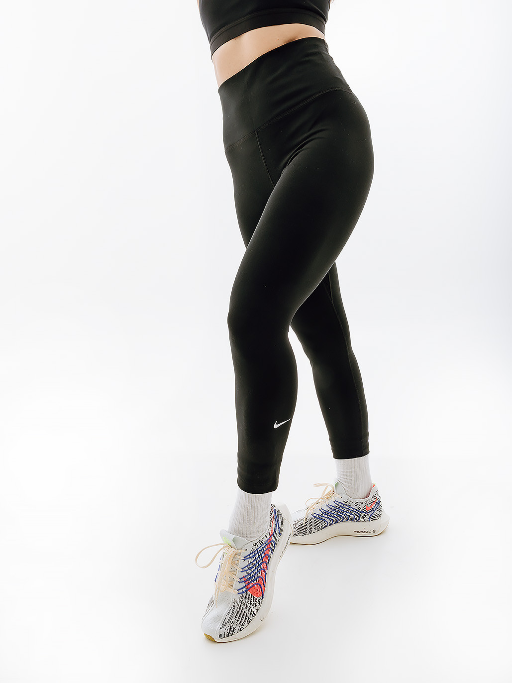 Лосини Nike W NK ONE DF HR CROP TGHT DM7276-010