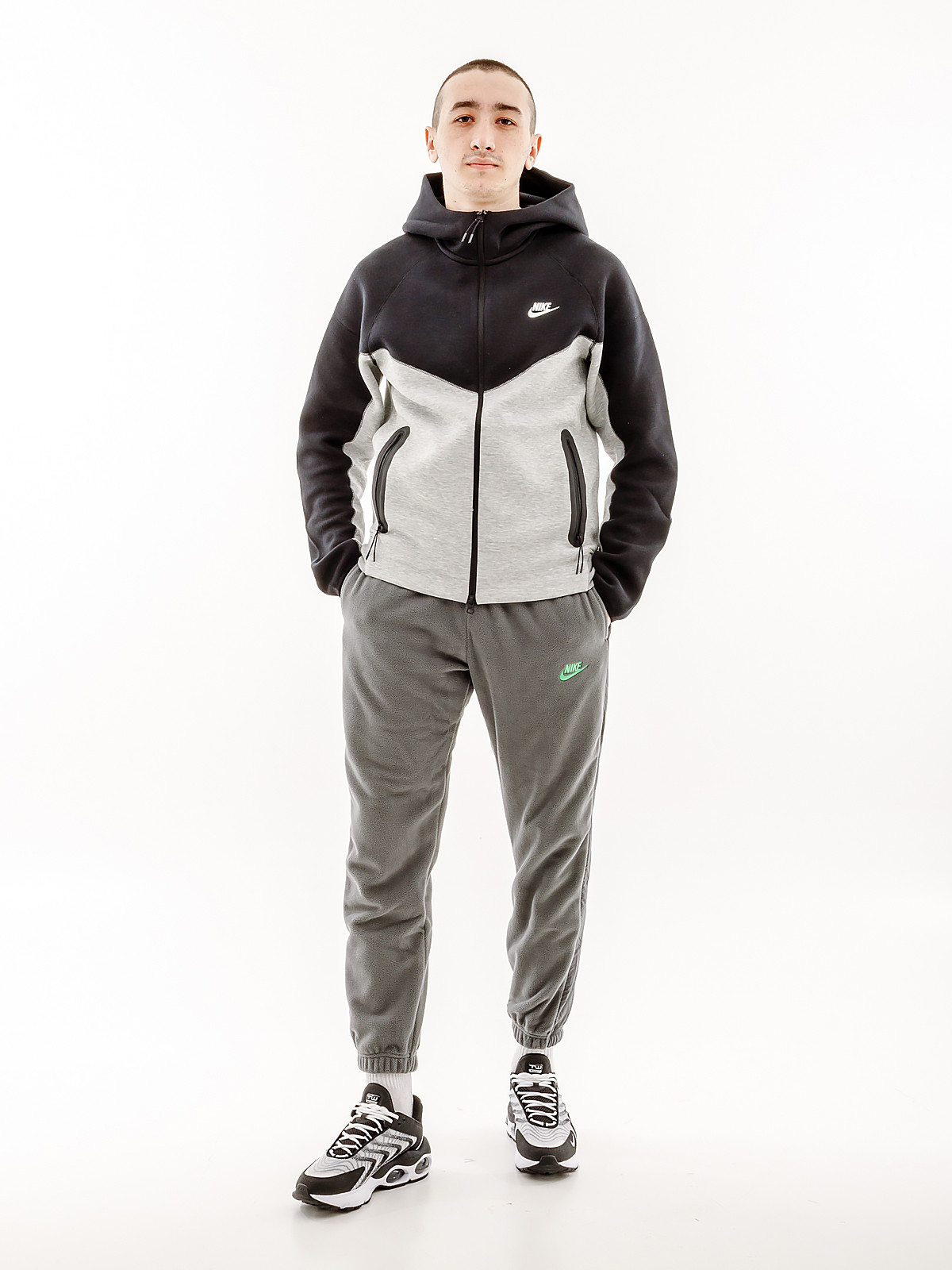 Толстовка Nike M NK TCH FLC FZ WR HOODIE FB7921-064 1 4