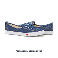 Кеди Converse CTAS BALLET LACE SLIP INDIGO/WHITE (Клас А) 563493C-R