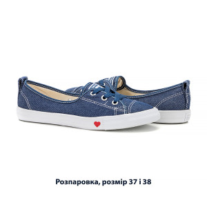 Кеди Converse CTAS BALLET LACE SLIP INDIGO/WHITE (Клас А) 563493C-R
