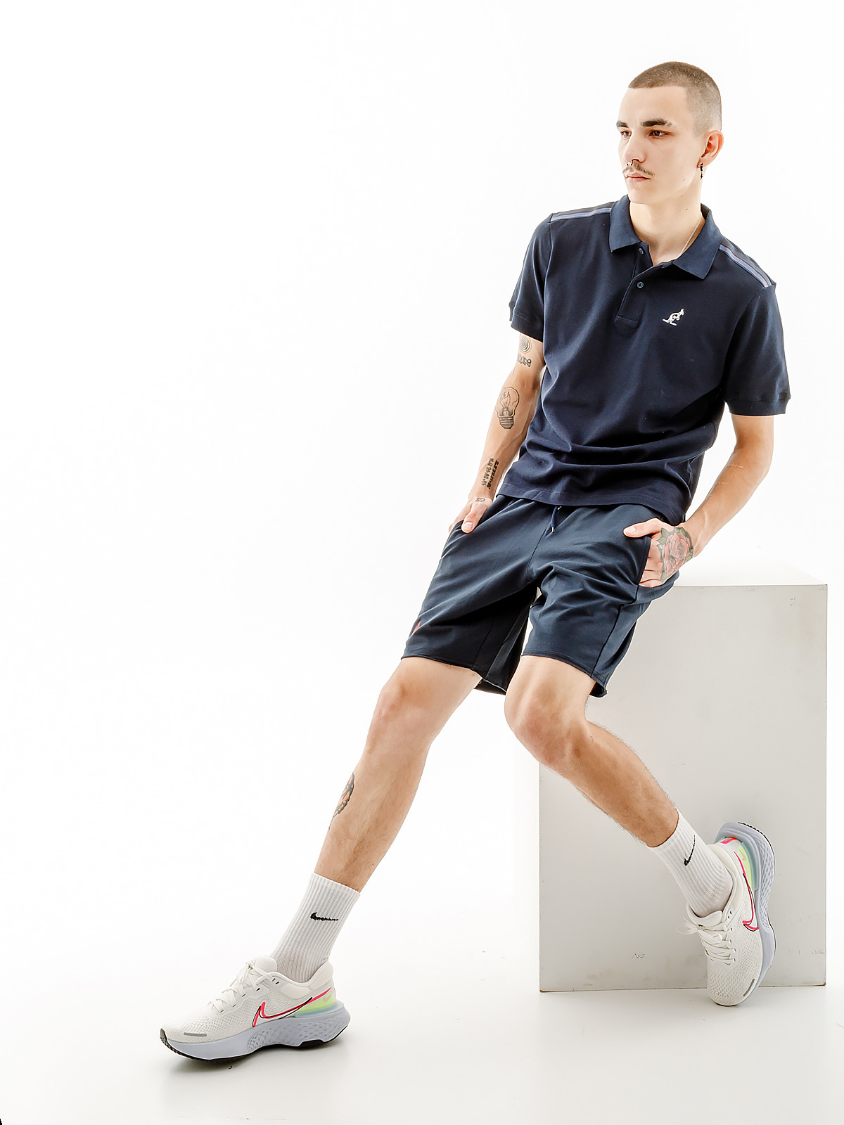 Футболка поло AUSTRALIAN TAPE STRIPE POLO CLUB PIQUE' LSUPO0060-200 1 4