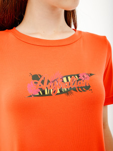 Футболка AUSTRALIAN LOGO FLOWERS TEE JERSEY V LSDTS0027-119