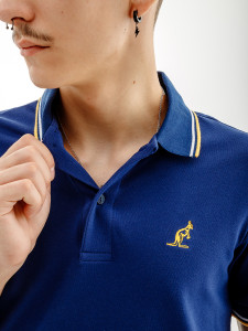 Футболка поло AUSTRALIAN 2-STRIPE PIQUE' POLO S-FIT LSUPO0004-842B