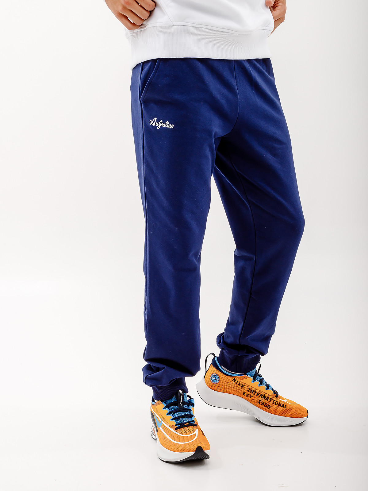 Штани AUSTRALIAN ESSENTIAL FLEECE PANTS RIB BOTTOM LSUPA0010-842 1 4