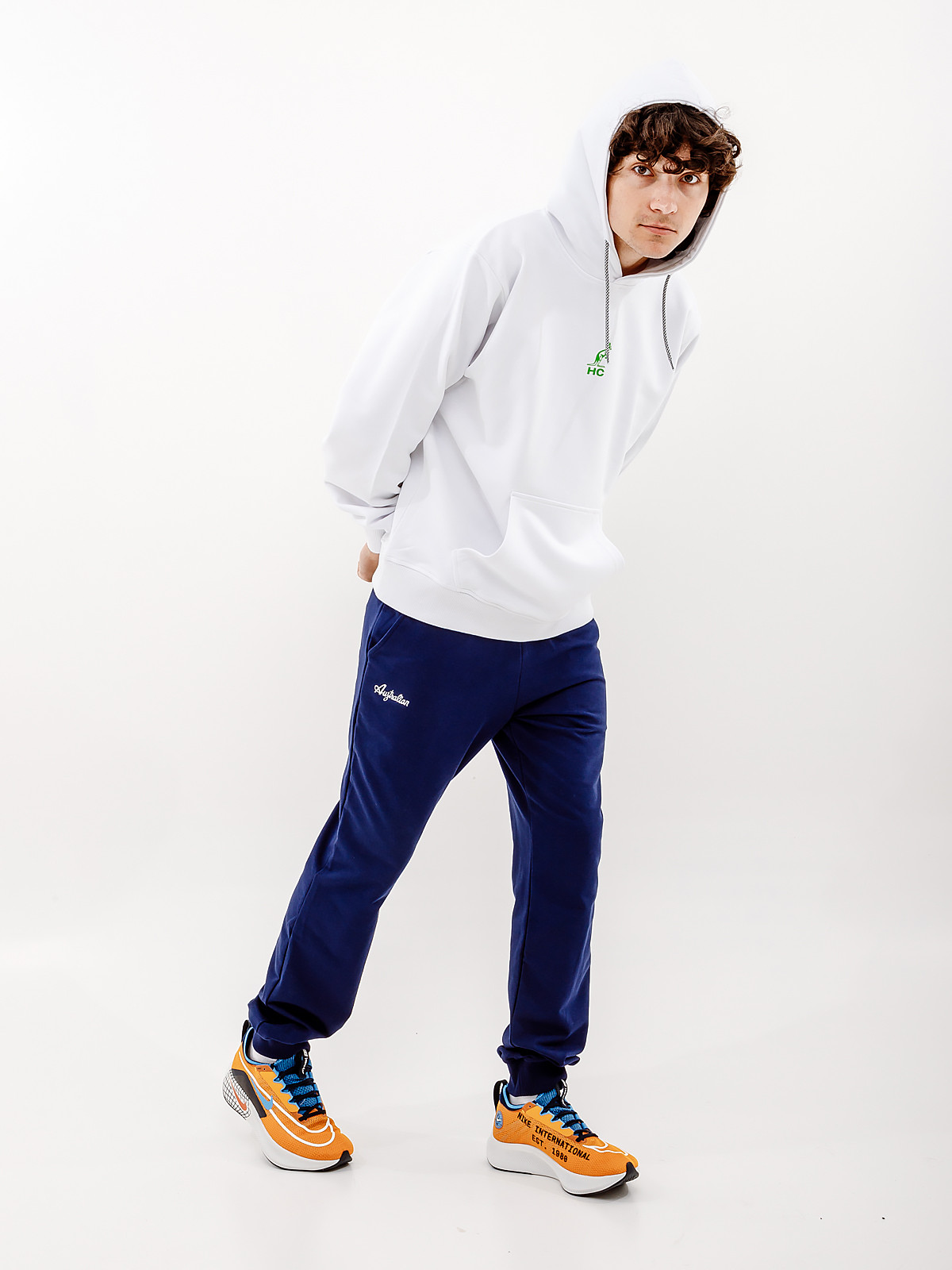Штани AUSTRALIAN ESSENTIAL FLEECE PANTS RIB BOTTOM LSUPA0010-842 1 4