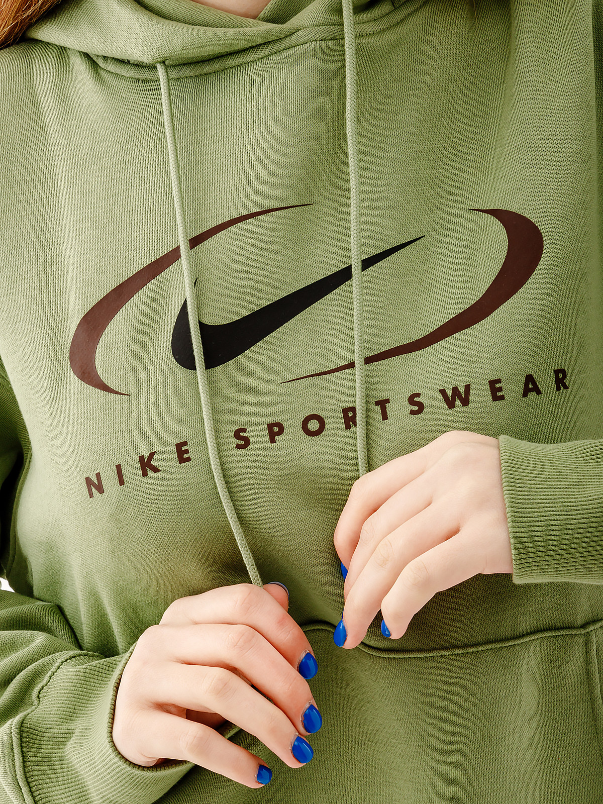Кофта Nike NS FLC OS PO HD SWSH FN7698-386