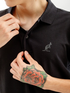 Футболка поло AUSTRALIAN LOGOS POLO PIQUE' EL R-FIT LSUPO0063-003 1