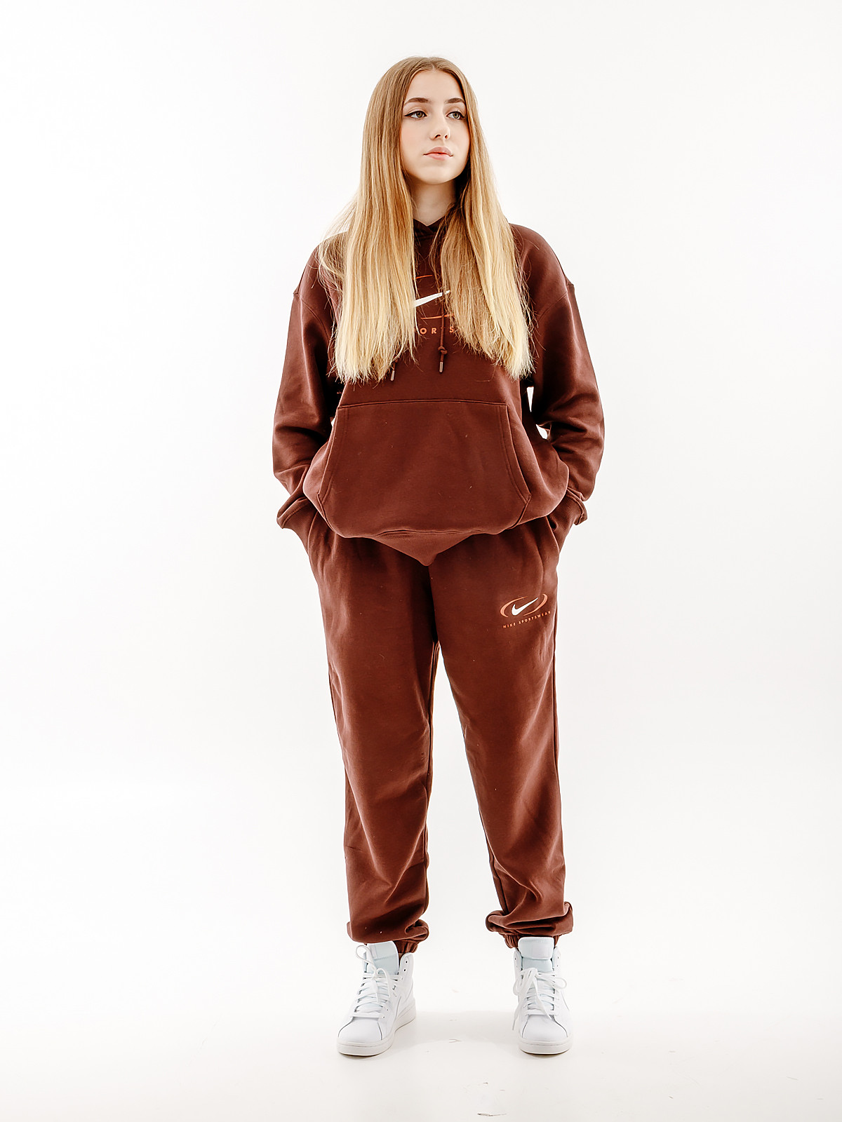 Штани Nike NS PHNX FLC HR OS PANT PRNT FN7716-227