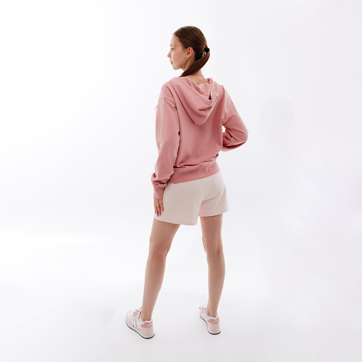 Кофта New Balance Essentials Stacked Logo FZ WJ31530HAO