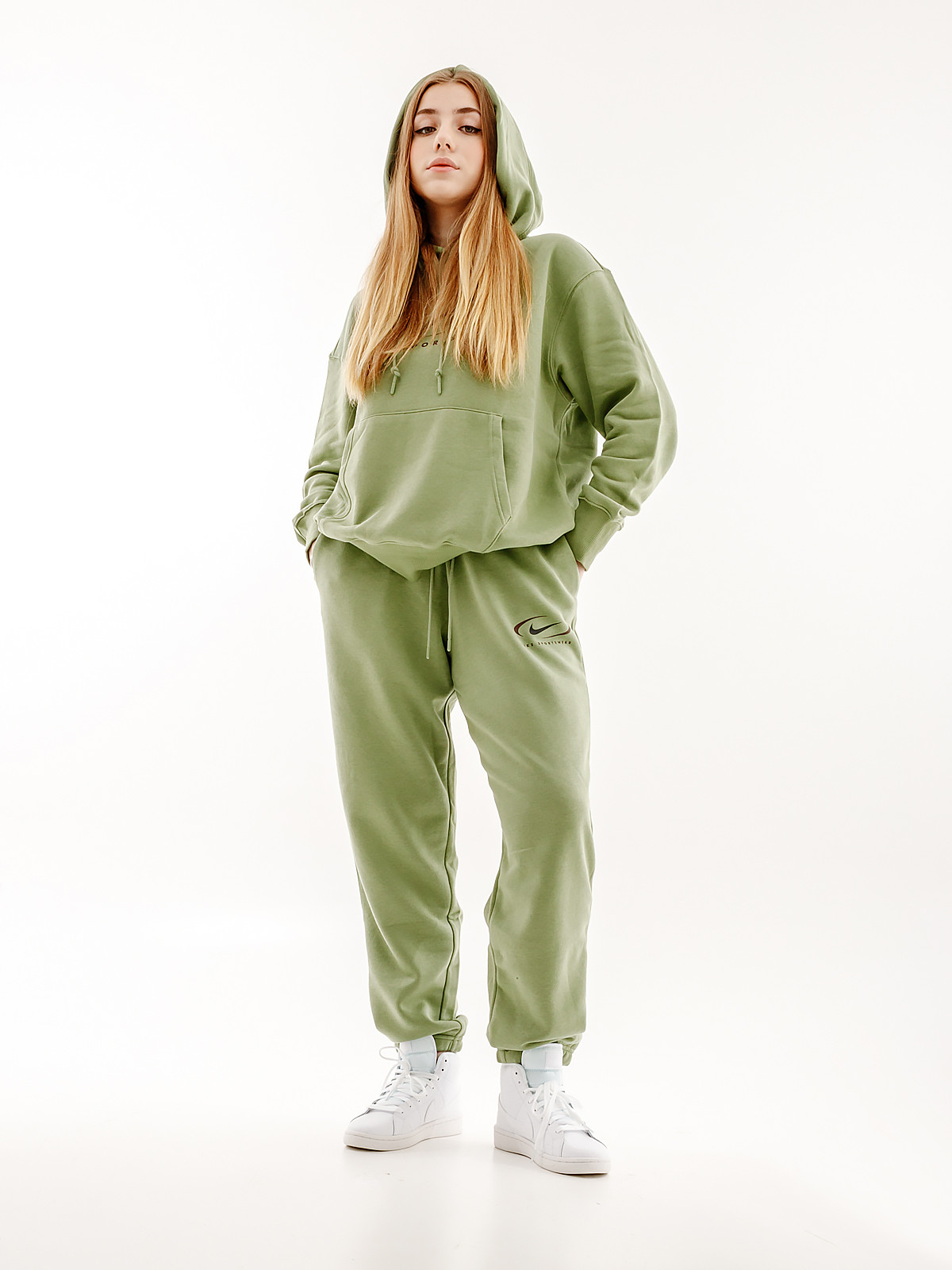 Штани Nike NS PHNX FLC HR OS PANT PRNT FN7716-386