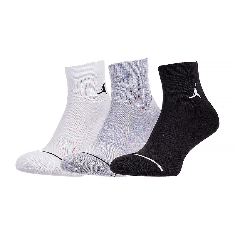 Шкарпетки JORDAN U J ED CUSH POLY ANKLE 3PR 144 DX9655-911