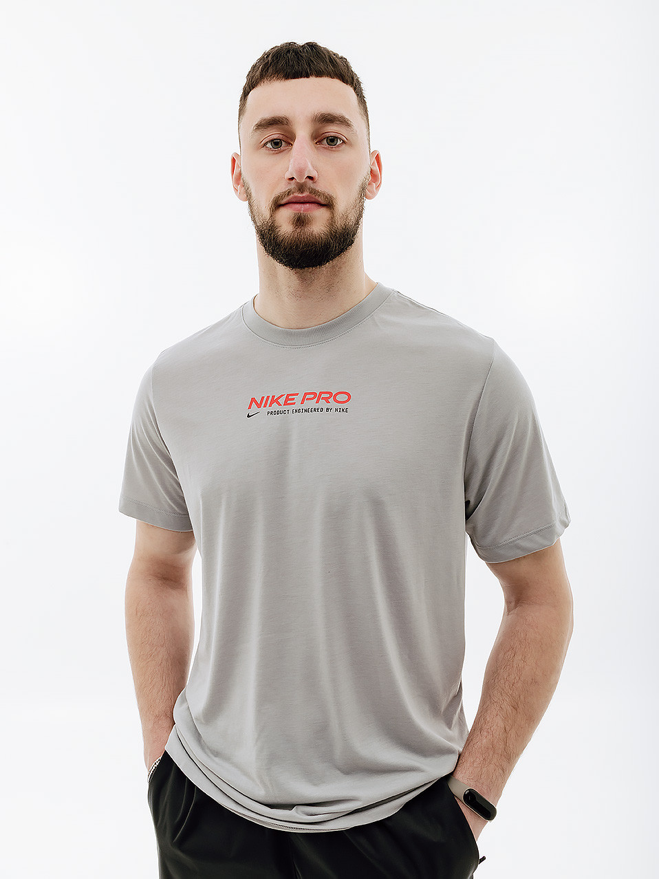Футболка тренувальна Nike M NK DF TEE DB NK PRO 2 DM5677-077 1