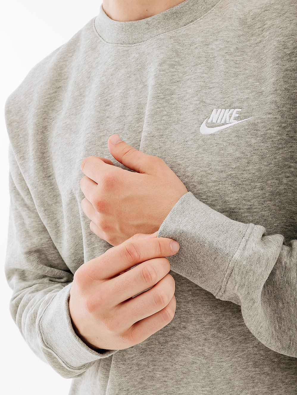Толстовка Nike M NSW CLUB CRW BB BV2662-063