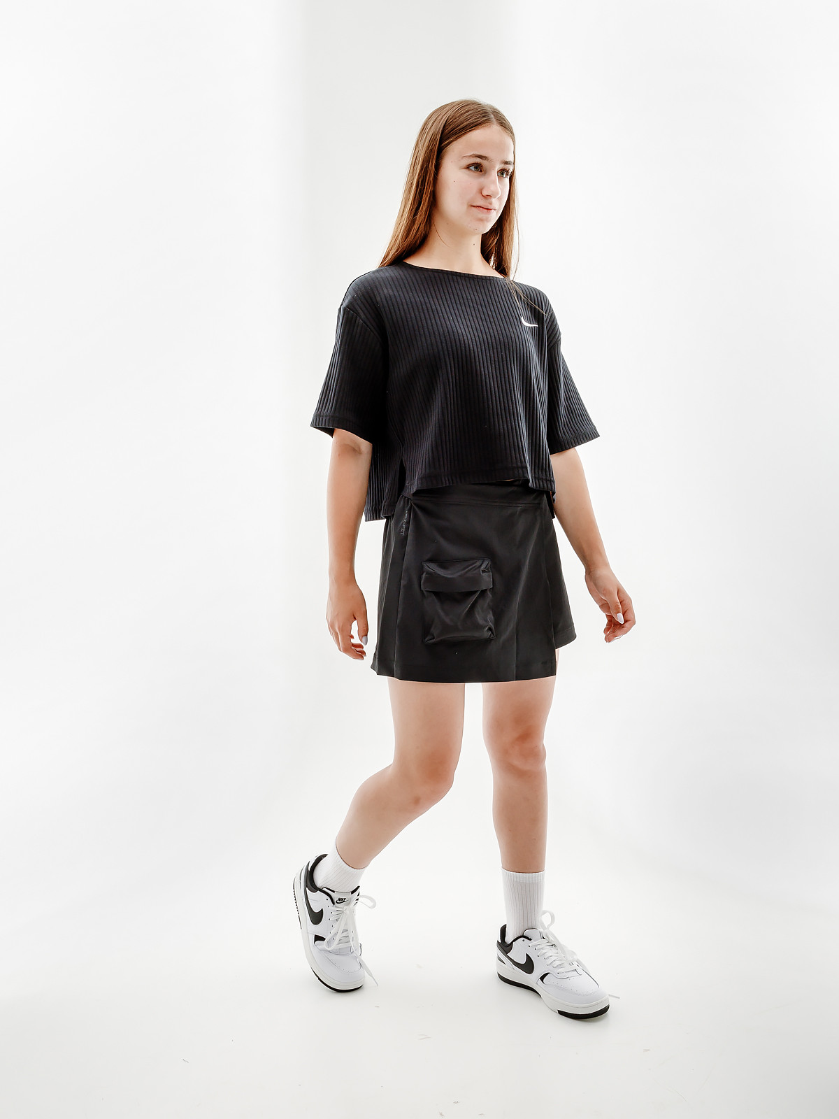 Футболка Nike W NSW RIB JRSY SS TOP DV7870-010