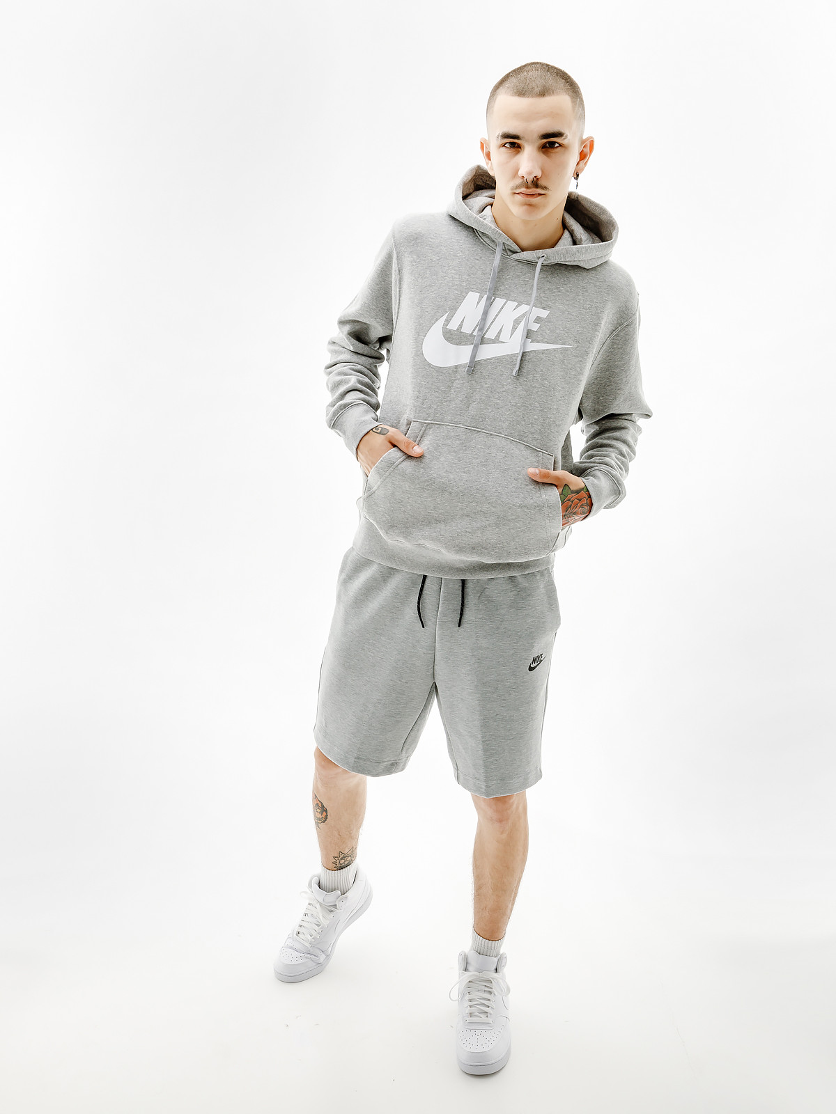 Толстовка Nike M NSW CLUB HOODIE PO BB GX BV2973-063 1
