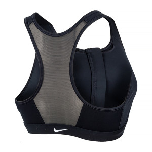 Топ Nike W NK DF SWSH ZIP FRONT BRA DD1205-010