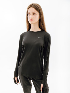 Футболка тренувальна Nike W NK DF ELEMENT CREW CU3277-010