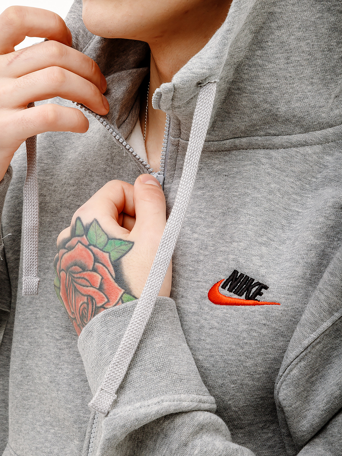 Кофта Nike CLUB DT HOODIE FZ BB DQ8384-064 2