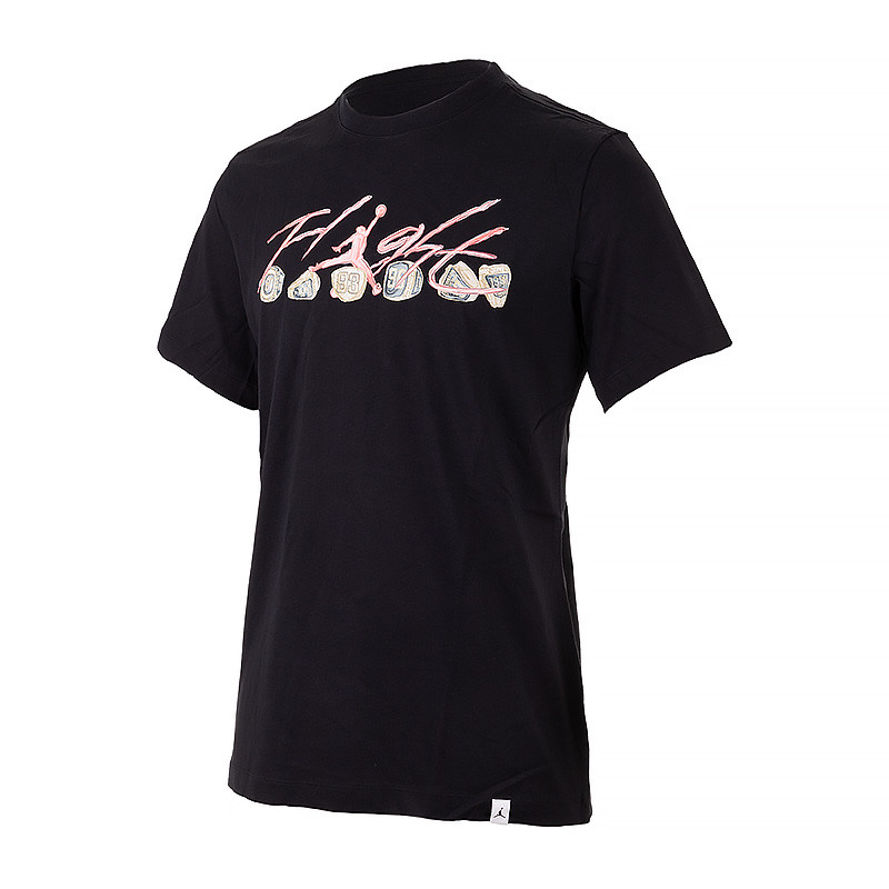 Футболка JORDAN M J FLT ESS RINGS SS CREW FN5966-010 1 4
