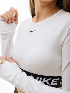 Кофта Nike PRO DF 365 CROP LS FV5484-100