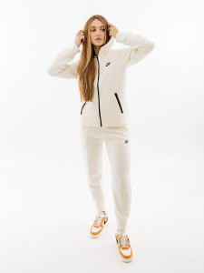 Толстовка Nike W TCH FLC WR FZ HDY FB8338-110