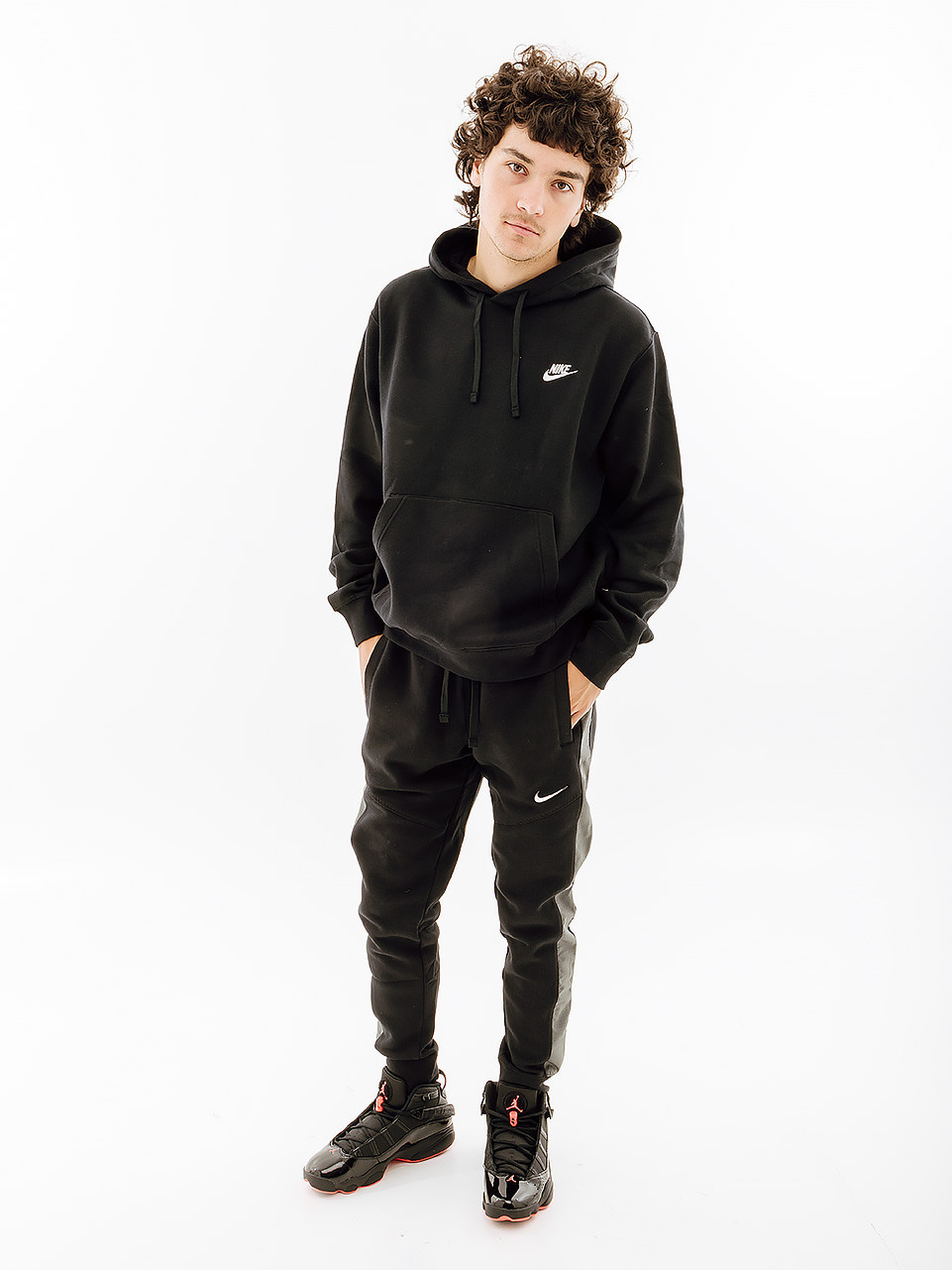 Толстовка Nike M CLUB HOODIE PO BB BV2654-010 1 3