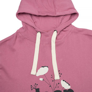 Худі JEEP HOODED OVERSIZE SWEATSHIRT Botanical Print O102606-P490