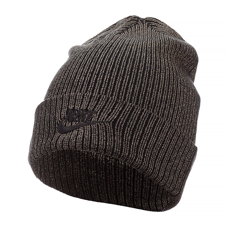 Шапка Nike U PEAK BEANIE SC METALLIC L FJ8687-010
