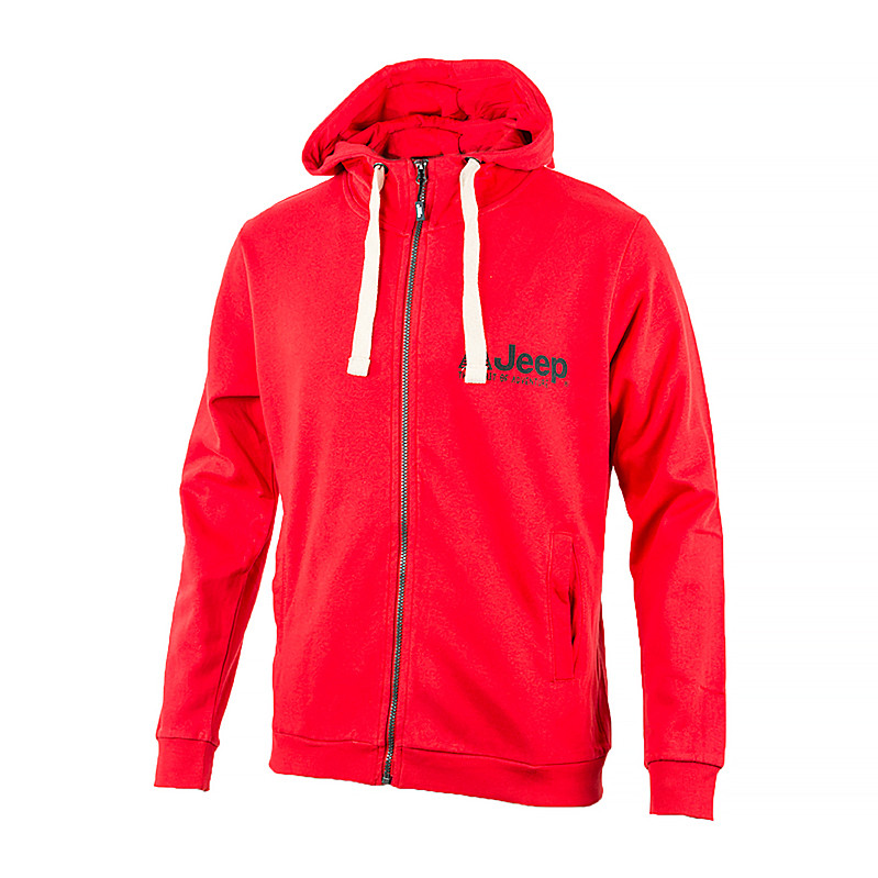 Кофта JEEP HOODED SWEATSHIRT FULL ZIP The spirit of Adventure O102570-R699